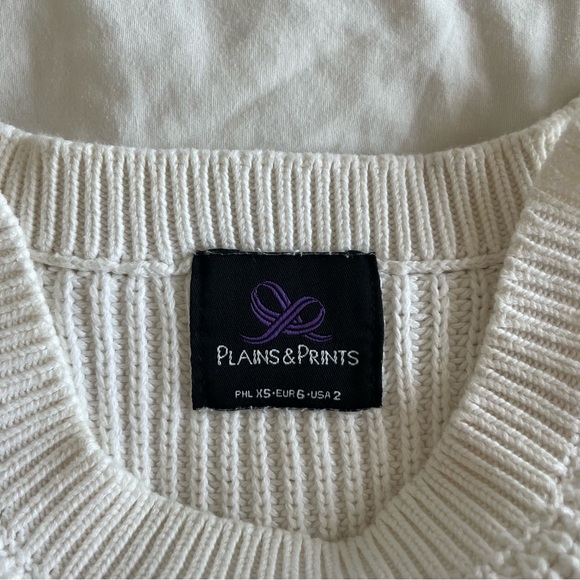 Knitted cropped tank top vest - Picture 2 of 6